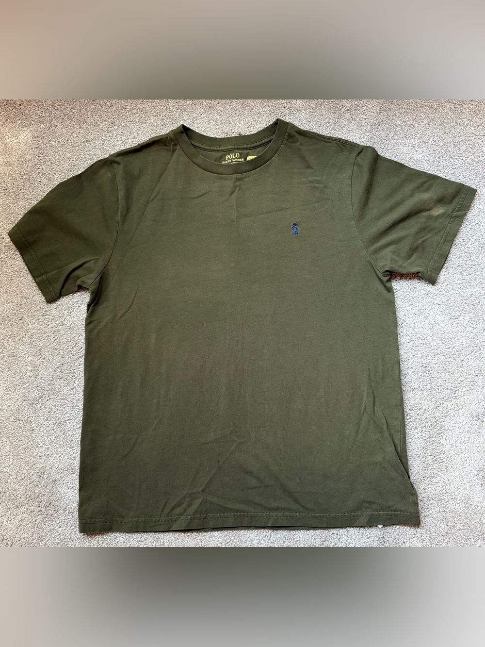Boys Polo Ralph Lauren Classic Crewneck T-Shirt Size L (14-16)